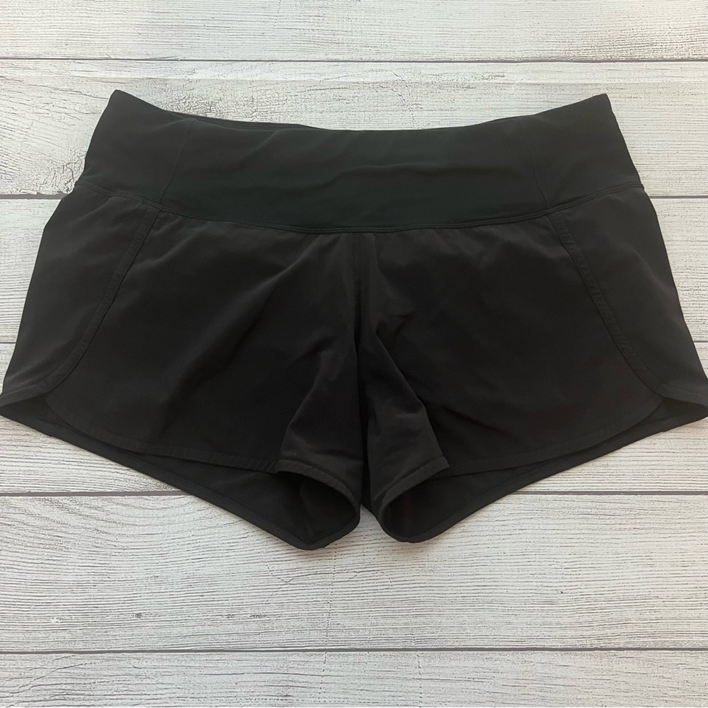 Lululemon Run Time Shorts - Black Size 8